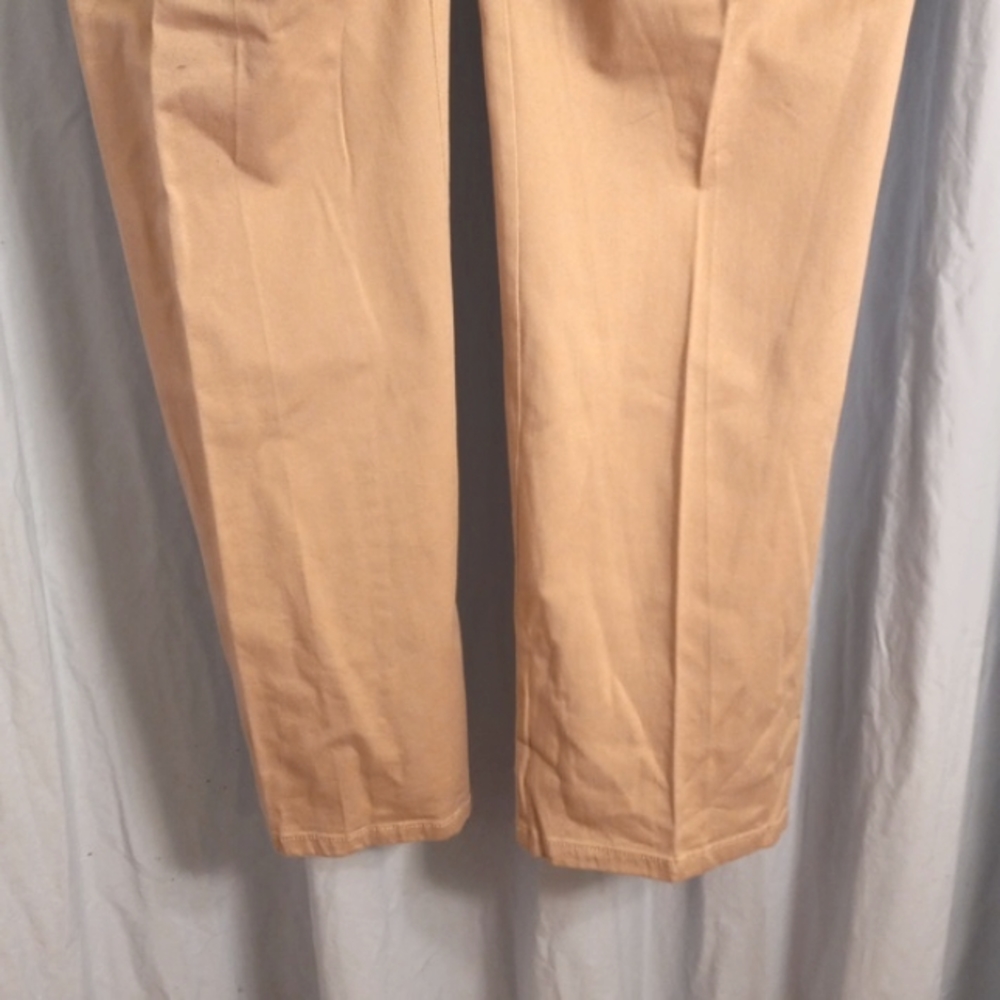 Maternity Announcements L 12/14 Khaki Stretch Twill Pants - Picture 8 of 11